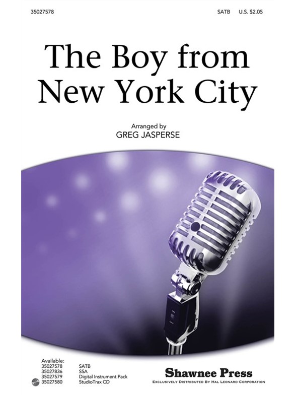 Boy From New York City Jasperse Satb