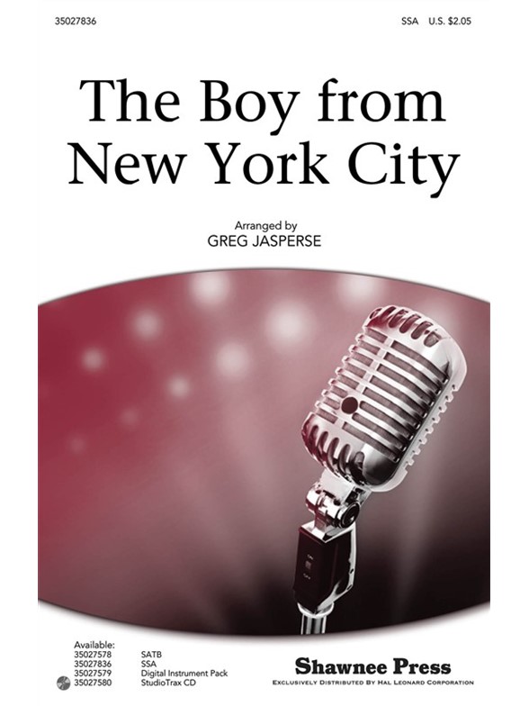 DAVIS/TAYLOR THE BOY FROM NEW YORK CITY (ARR JASPERSE GREG) SSA CHORAL