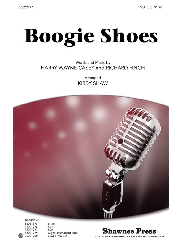 KC AND THE SUNSHINE BAND BOOGIE SHOES (ARR SHAW KIRBY) SSA CHOR