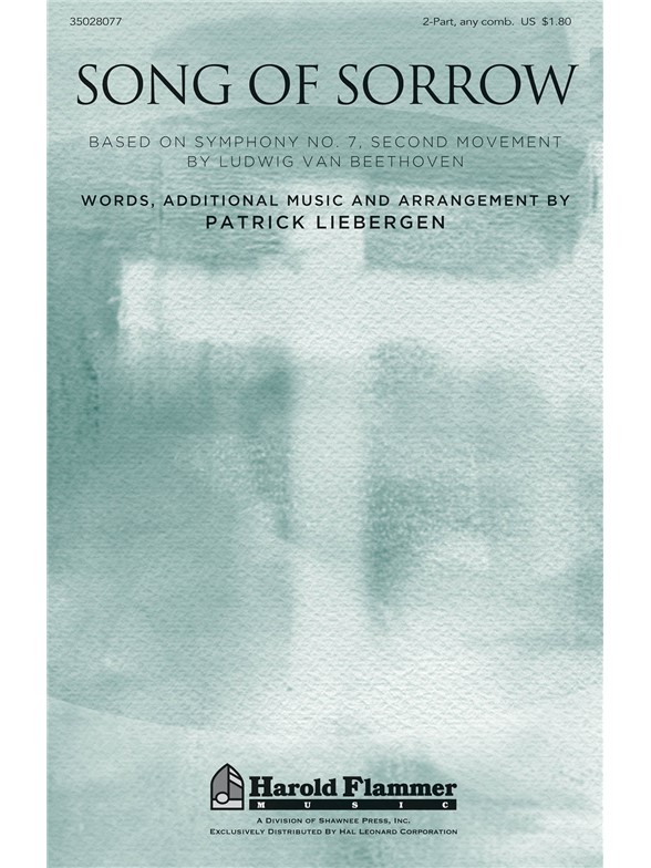 Liebergen Song Of Sorrow Based On Beethoven 2 Part Choral
