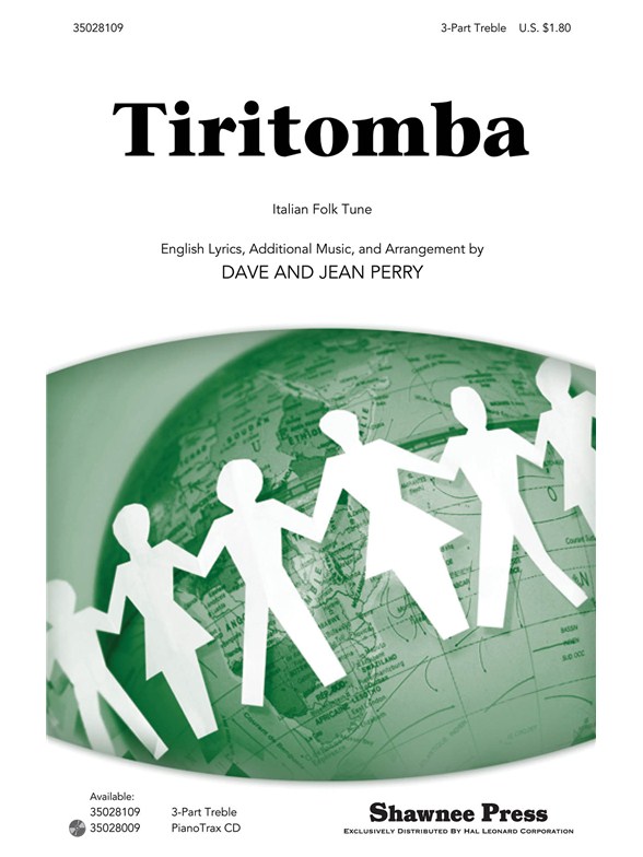 PERRY DAVE & JEAN TIRITOMBA 3 PART TREBLE CHORAL