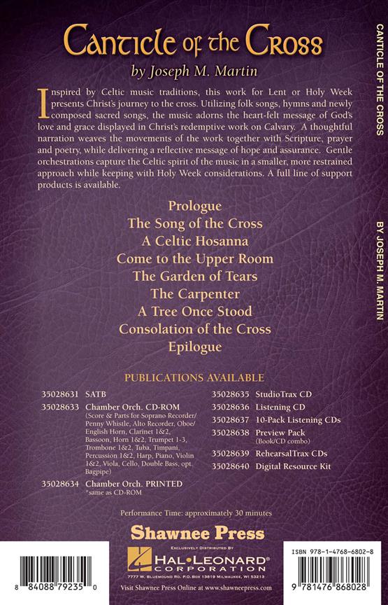 MARTIN JOSEPH CANTICLE OF THE CROSS CD