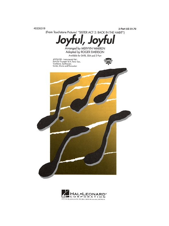 Joyful, Joyful (Sister Act 2 - Back In The Habit) - 2 Part