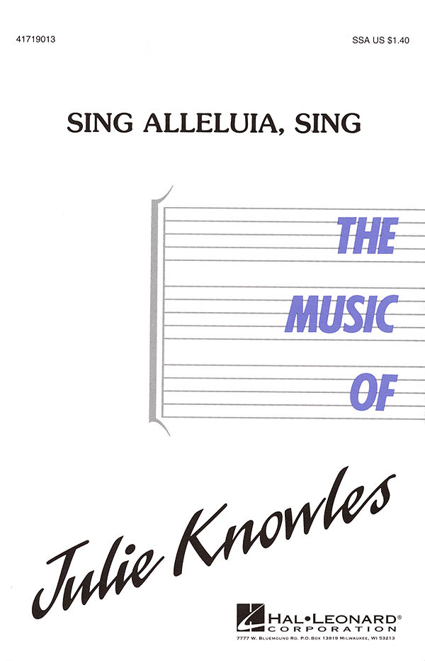 Sing Alleluia, Sing