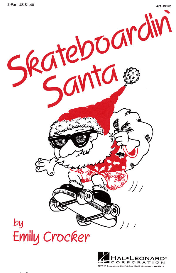 Skateboardin' Santa