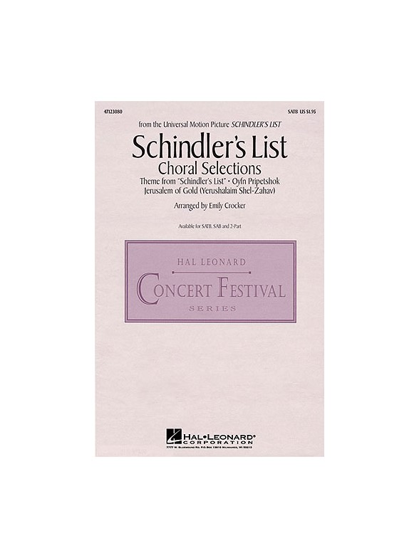 John Williams: Schindler's List (Choral Selections)