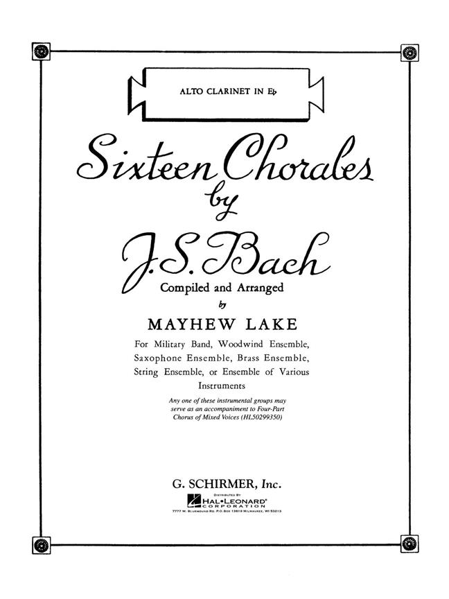 Sixteen Chorales