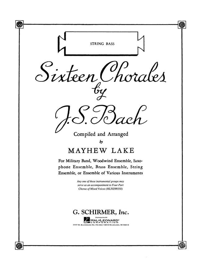 Sixteen Chorales