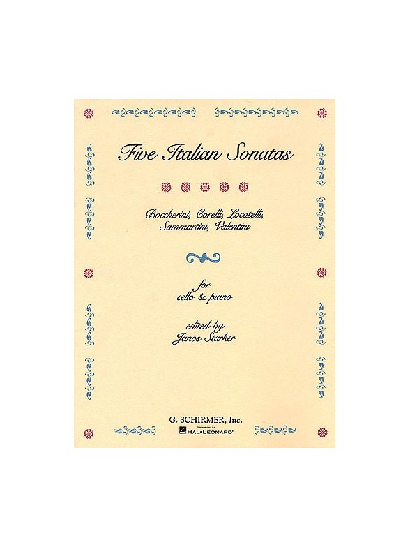 5 Italian Sonatas (Cello / Piano)