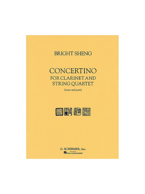 Bright Sheng: Concertino For Clarinet And String Quartet