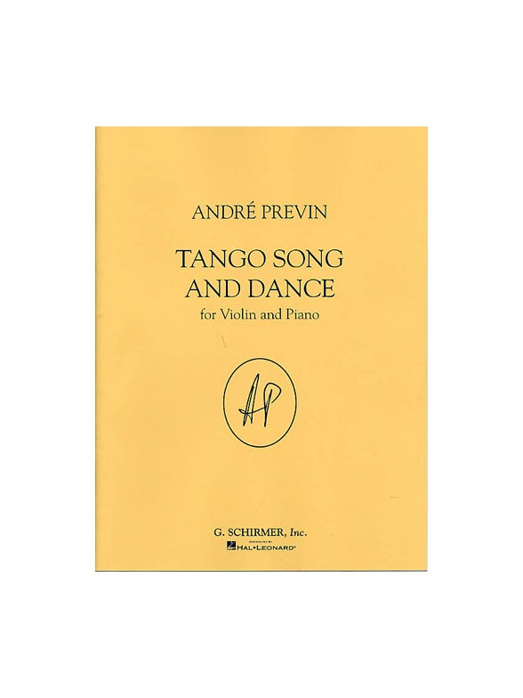 Andre Previn: Tango Song And Dance For Violin And Piano