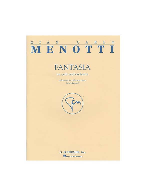 Menotti: Fantasia For Cello And Orchestra