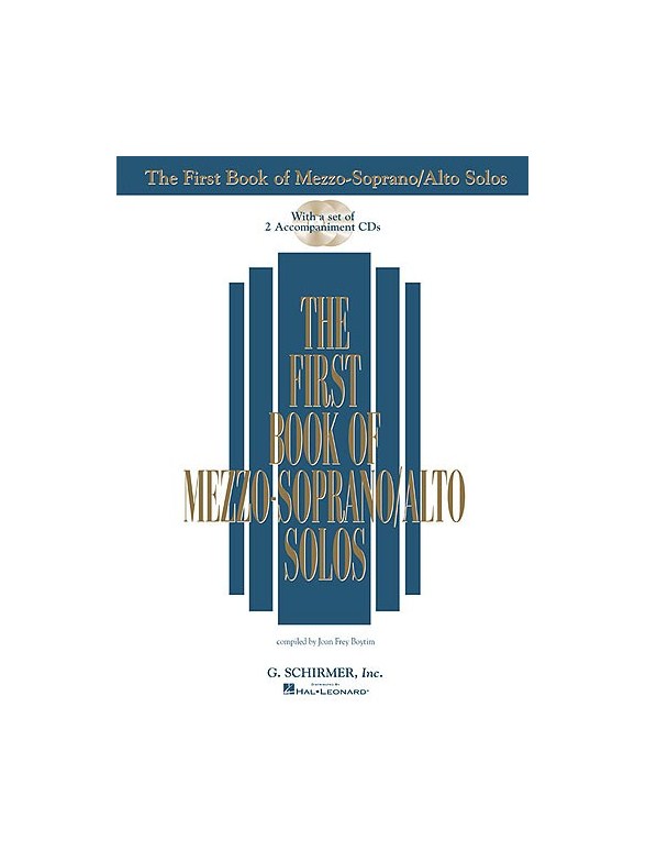 The First Book Of Mezzo-Soprano/Alto Solos (Book/2 x CDs)