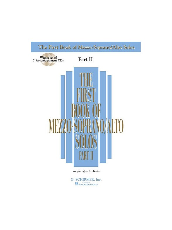 The First Book of Mezzo-Soprano/Alto Solos - Part II