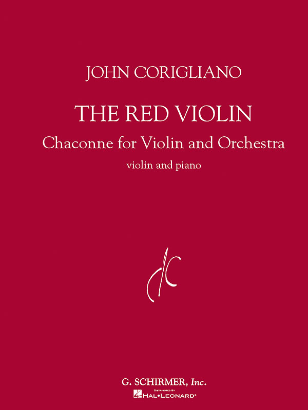 John Corigliano: The Red Violin, Chaconne For Violin And Orchestra (Violin/Piano)