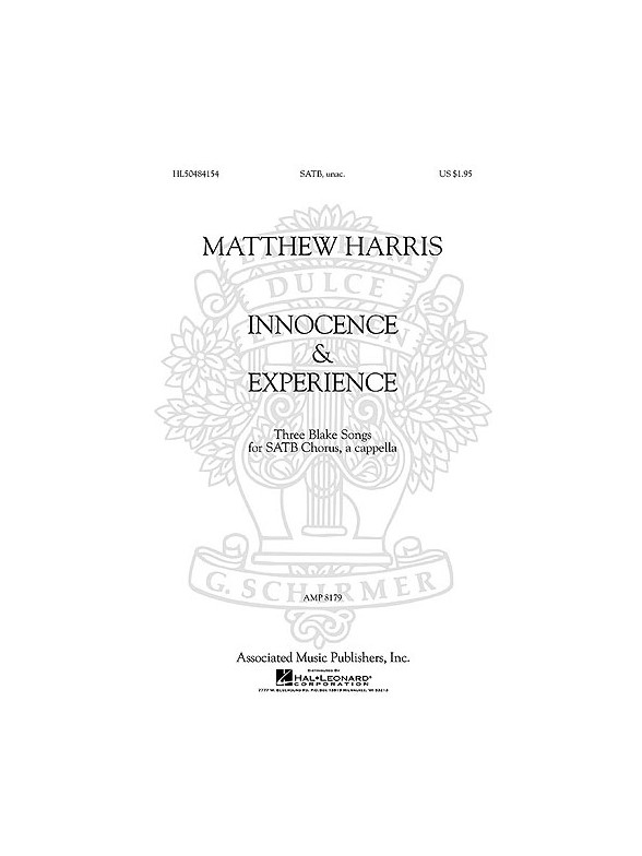 Harris Innocence/Experience Satb Cap