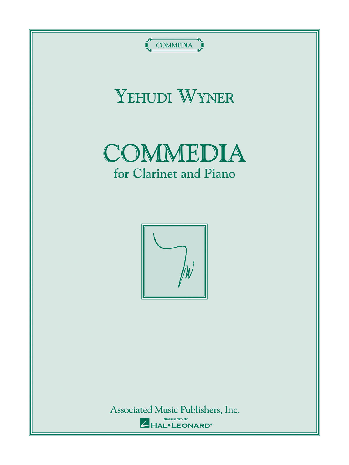 Yehudi Wyner - Commedia (Clarinet)