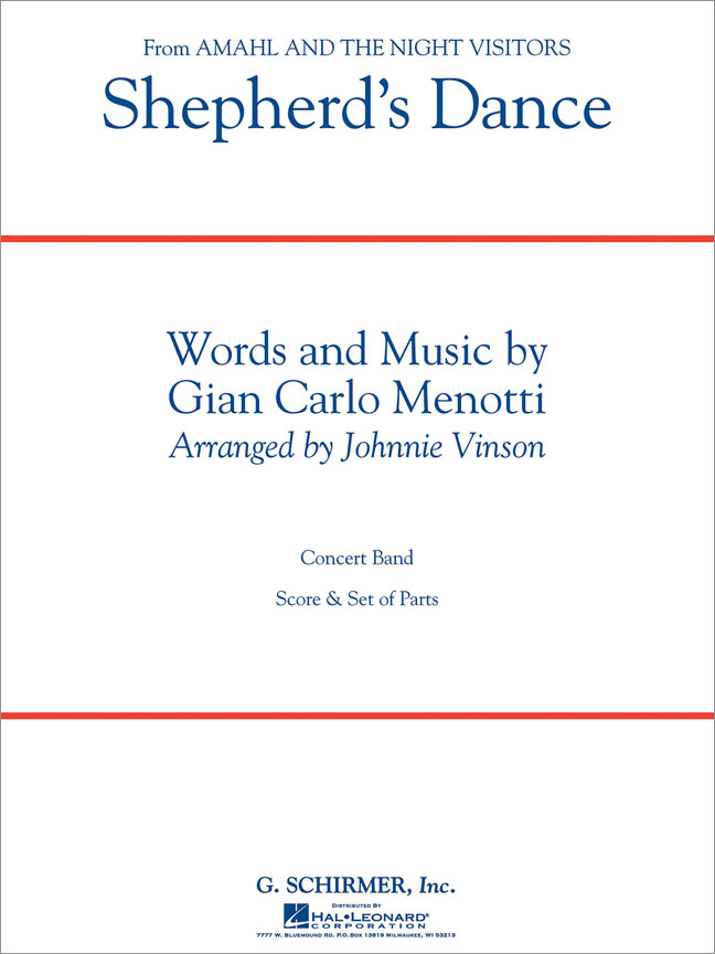 Gian Carlo Menotti: Shepherd's Dance (From Amahl And The Night Visitors) Full Score
