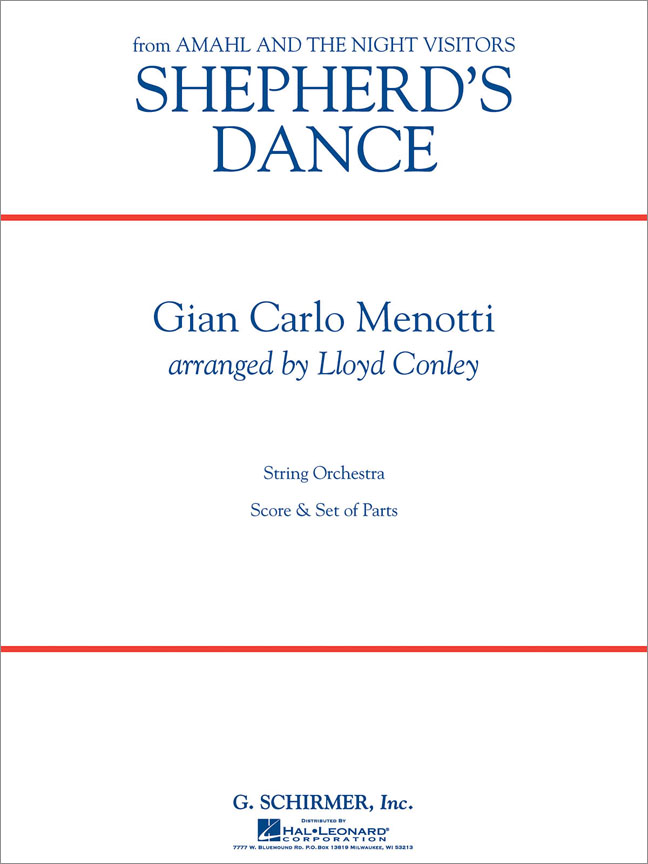 Gian Carlo Menotti: Shepherd's Dance (From Amahl And The Night Visitors) - Score Only