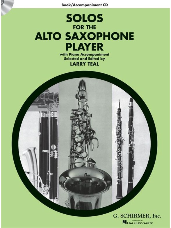 SOLOS FOR THE ALTO SAXOPHONE PLAYER (ED TEAL LARRY) ASAX/PF BOOK/CD
