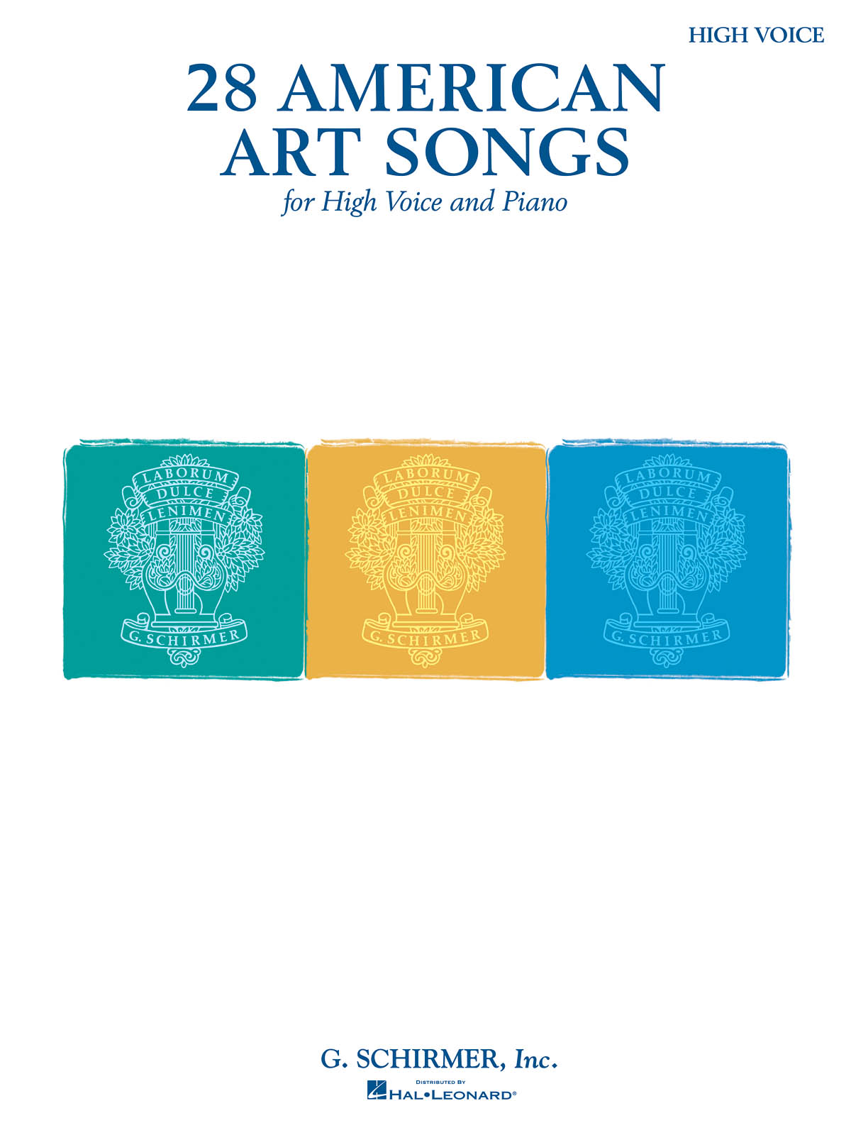 28 American Art Songs (High Voice And Piano)