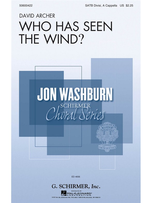 David Archer: Who Has Seen The Wind?