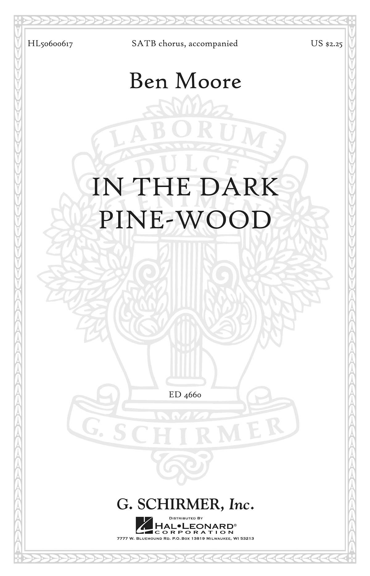 Ben Moore: In The Dark Pine-Wood