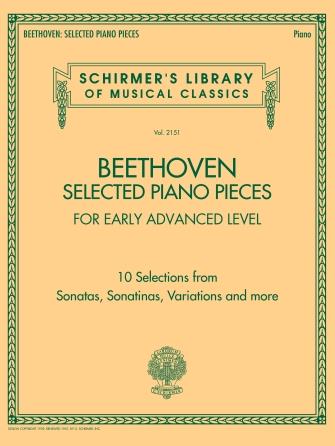 Selected Piano Pieces: Early Advanced : 10 Selections from Sonatas, Sonatinas, Variations and more