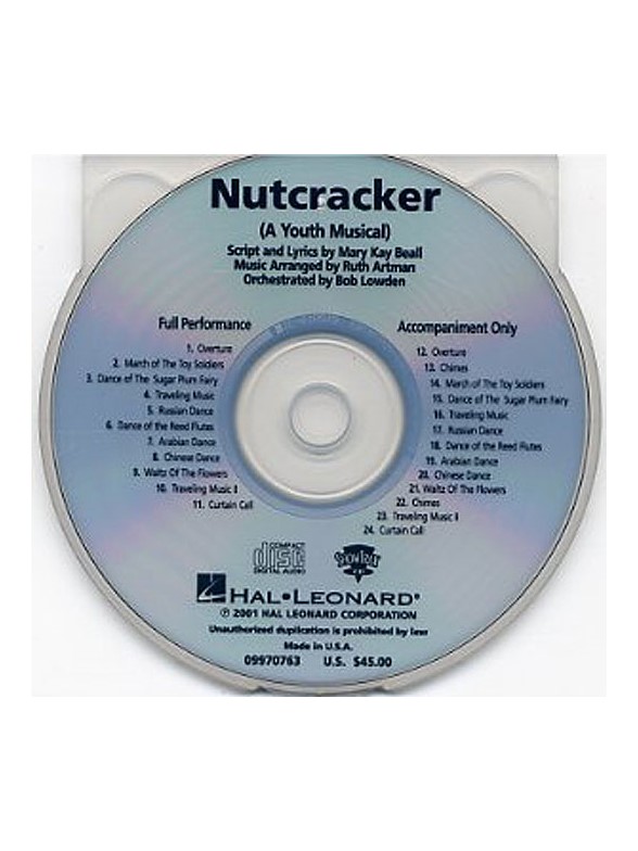 Pyotr Ilyich Tchaikovsky: Nutcracker (ShowTrax CD)