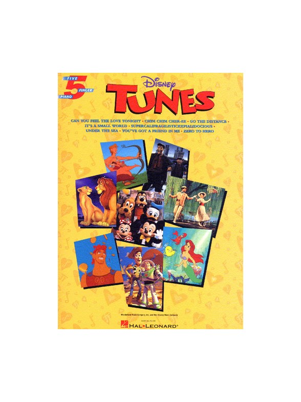 Disney Tunes (5 Finger Piano)