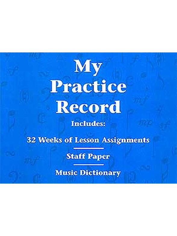Hal Leonard Student Piano Library: My Practice Record