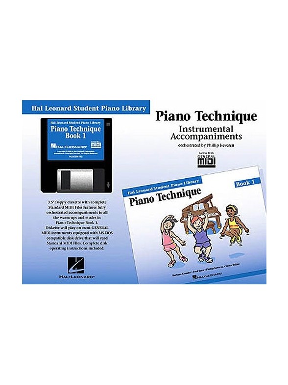 Hal Leonard Student Piano Library: Piano Technique Book 1 (GM Disk)