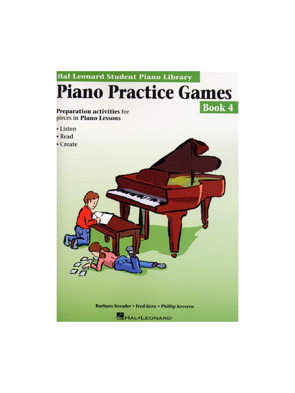 Hal Leonard Student Piano Library: Piano Practice Games Book 4