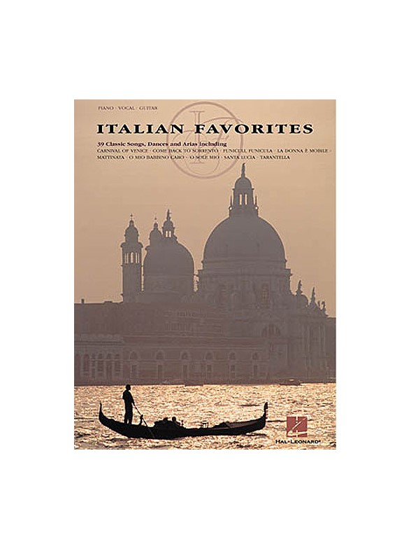Italian Favorites Arranged For Piano And Vocal