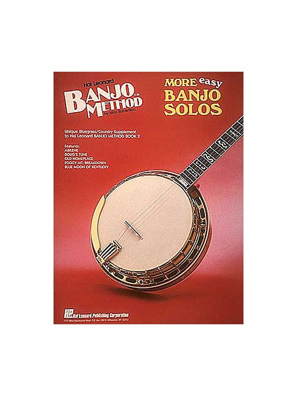 Hal Leonard Banjo Method: More Easy Banjo Solos