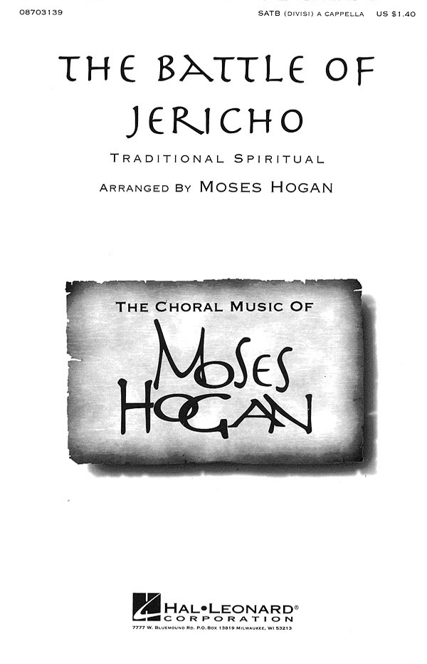 The Battle Of Jericho (SATB)