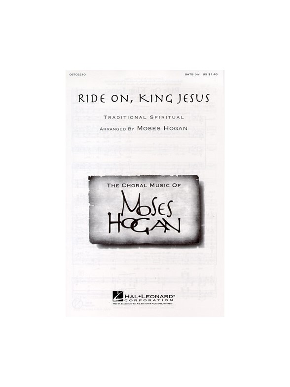 Ride On, King Jesus (SATB)