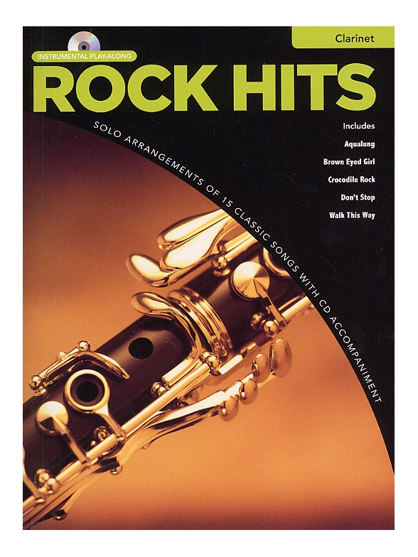 Rock Hits Instrumental Playalong: Clarinet
