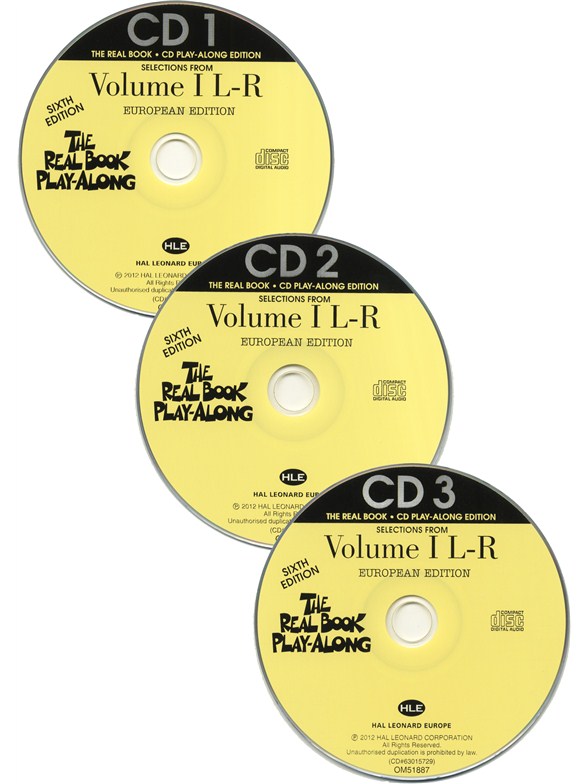 The Real Book Playalong Sixth Edition - Volume 1 L-R (3 CDs)