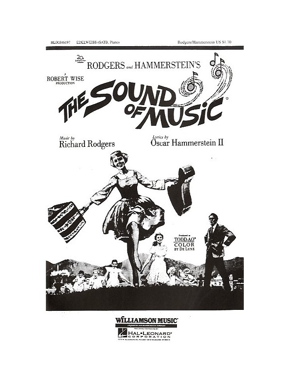 Richard Rodgers: Edelweiss (SATB Arr. John Cavacas)