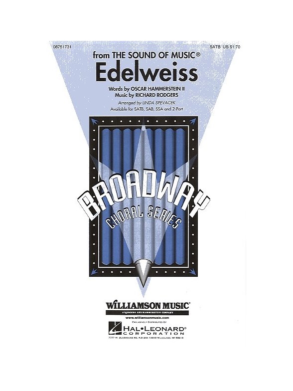 Richard Rodgers: Edelweiss (The Sound Of Music) - SATB Arr. Spevacek
