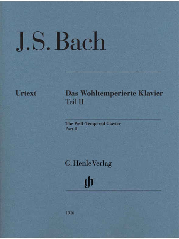 J.S. Bach: The Well-Tempered Clavier Part II BWV 870-893 (Edition Without Fingering)