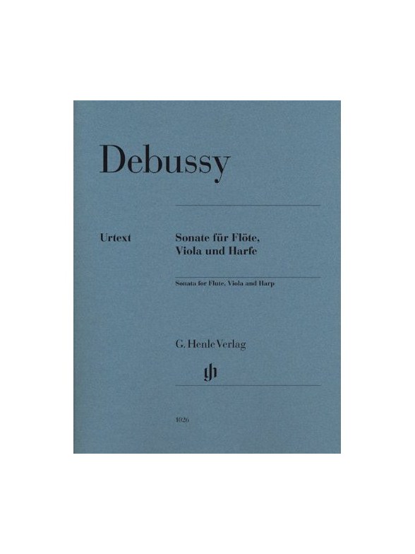 Claude Debussy: Sonata For Flute, Viola And Harp