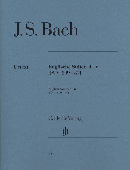 J.S.Bach: English Suites 4-6 BWV 809-811