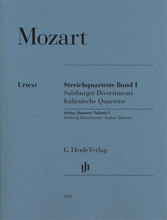 String Quartets Volume 1 : Italian Quartets, Salzburg Divertimenti