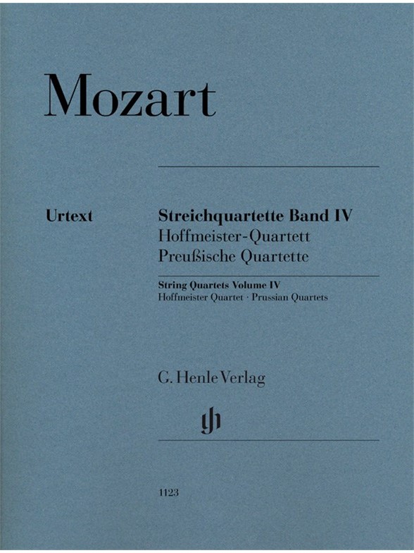 Wolfgang Amadeus Mozart: String Quartets, Volume IV