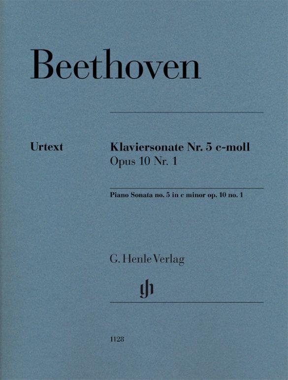 Piano Sonata no. 5 in c minor op. 10,1 : Piano Sonata no. 5 in c minor op. 10 no. 1