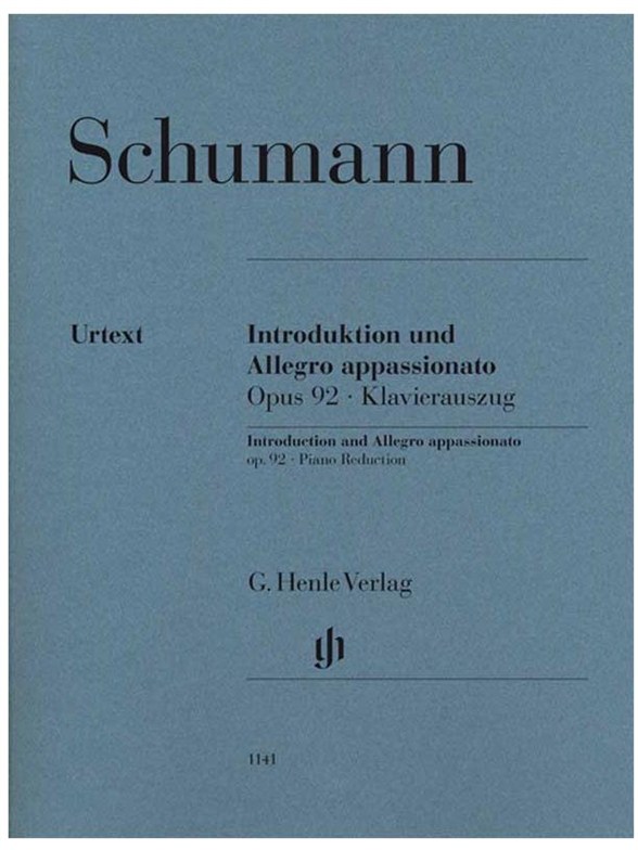 Schumann: Introduction And Allegro appassionato Op.92 Piano Reduction