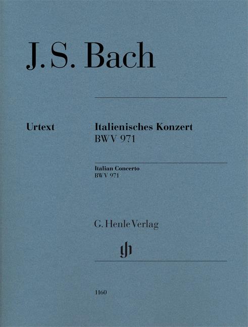 BACH ITALIAN CONC BWV 971 PF W/O FNG