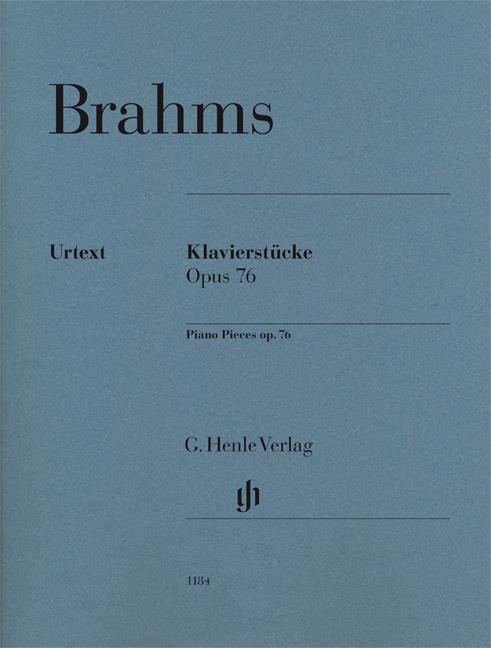 Brahms Piano Pieces Op.76 Pf Urtext
